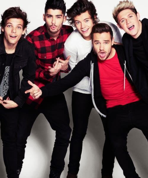 Giulia-Lena Fortuna: One Direction - Viele Gruppenbilder